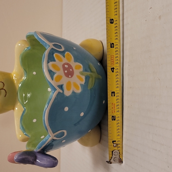 Cracker Barrel Bunny in Bloom Rabbit Candy Dish - Picture 14 of 16